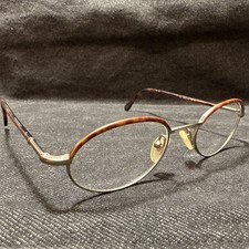 POLO NEW Y2K Vintage RALPH LAUREN Eyewear RL 570 Tortoise Oval GLASSES Frames 49