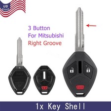 For 2007 - 2015mitsubishi Outlanderremote Car Key Entry Shell Case Fob Cover For 2007 - 2015mitsubishi Outlanderremote Car Key Entry Shell Case Fob Cover