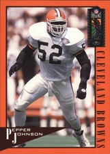 1995 Classic NFL Experience #21 Pepper Johnson - FB