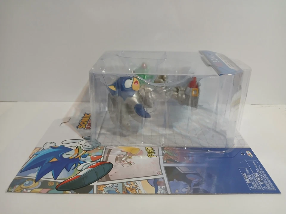 Figura de acción Sonic the Hedgehog Metal Virus Sonic 4" pulgadas NUEVO JAKKS 2024 Foto 4 de 4