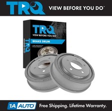 Brake Drum Rear Lh Left Rh Right Pair Set For 97-03 Ford F150 Truck