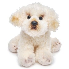 Realistic Dog Stuffed Animal - Plush Puppy Toy for Kids - 6 Inch