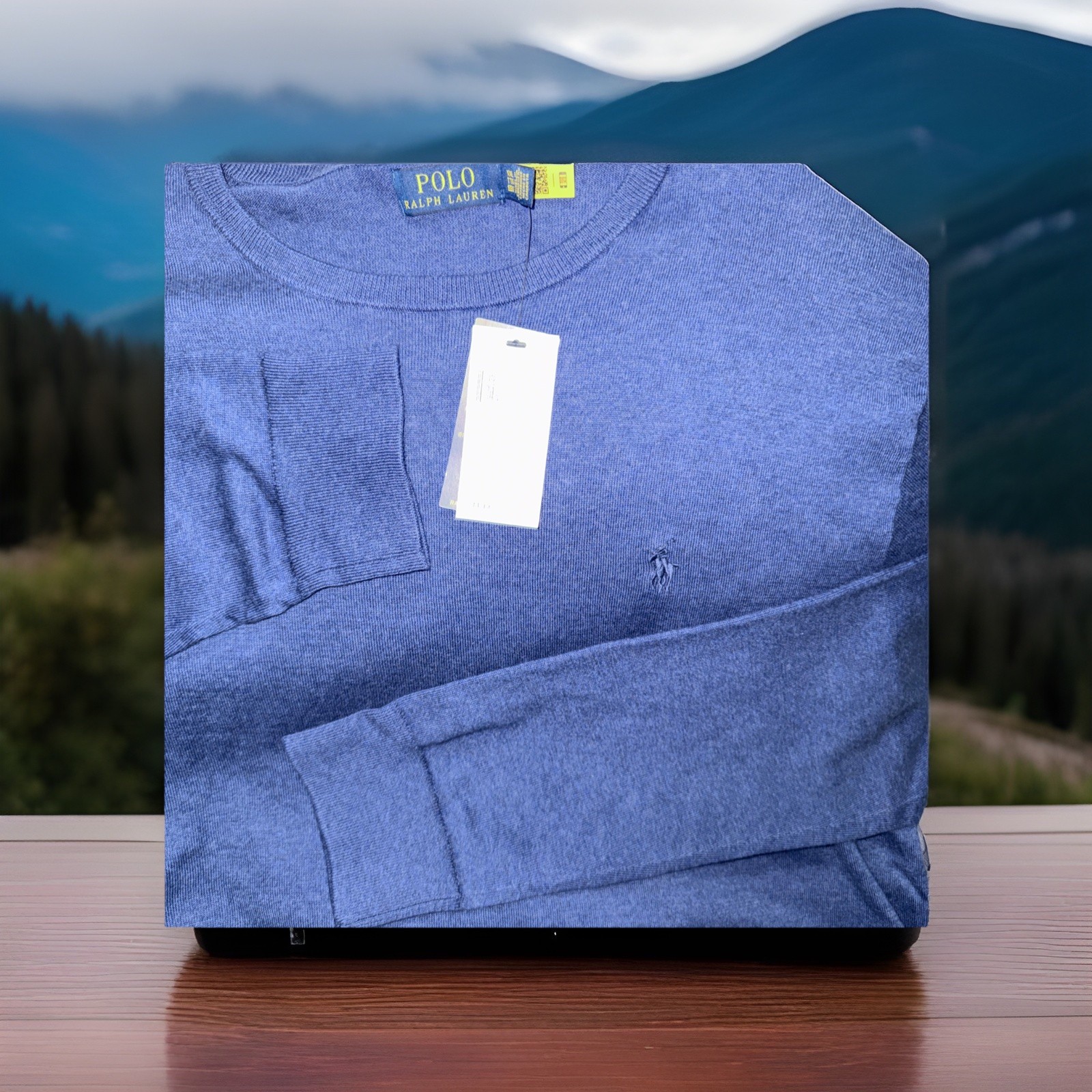 Polo Ralph Lauren Men Classic NAVY PULLOVER Sweater S-XXL  NEW TAGS $125 thumbnail 6