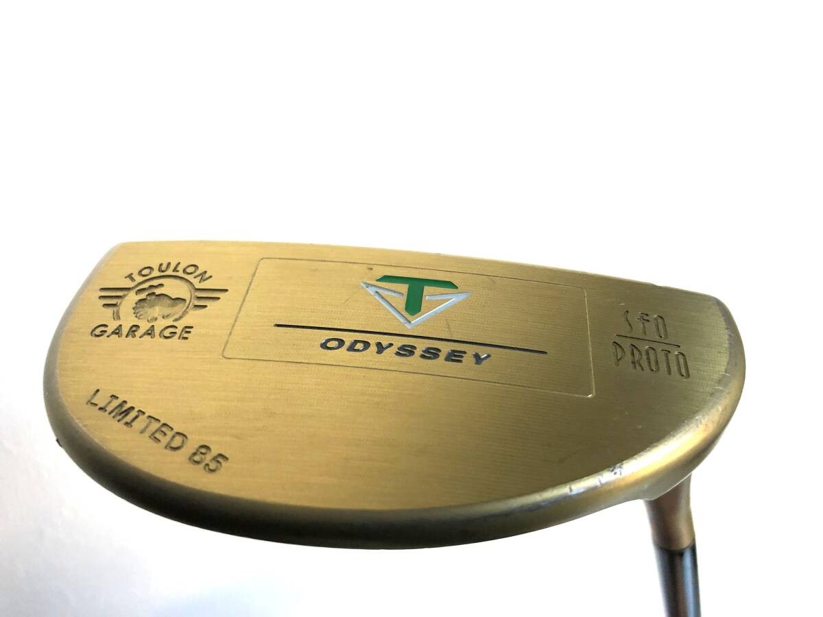 Odyssey TOULON GARAGE SFO PROTO Putter 34in Limited 85 w/ HC from