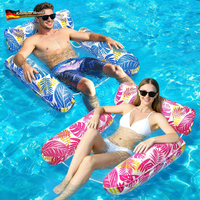 Multifunktionale Aufblasbare WasserhäNgematte FüR Erwachsene Kinder Pool Strand