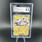Mewtwo ex 058/182 SV04: Paradox Rift Holo CGC 8.5 MINT+ Pokemon TCG