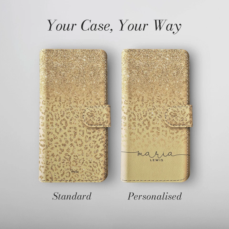 Funda Cartera Teléfono Personalizada para iPhone 16 16e 15 14 Pro Max Estampado Animal Foto 4 de 4