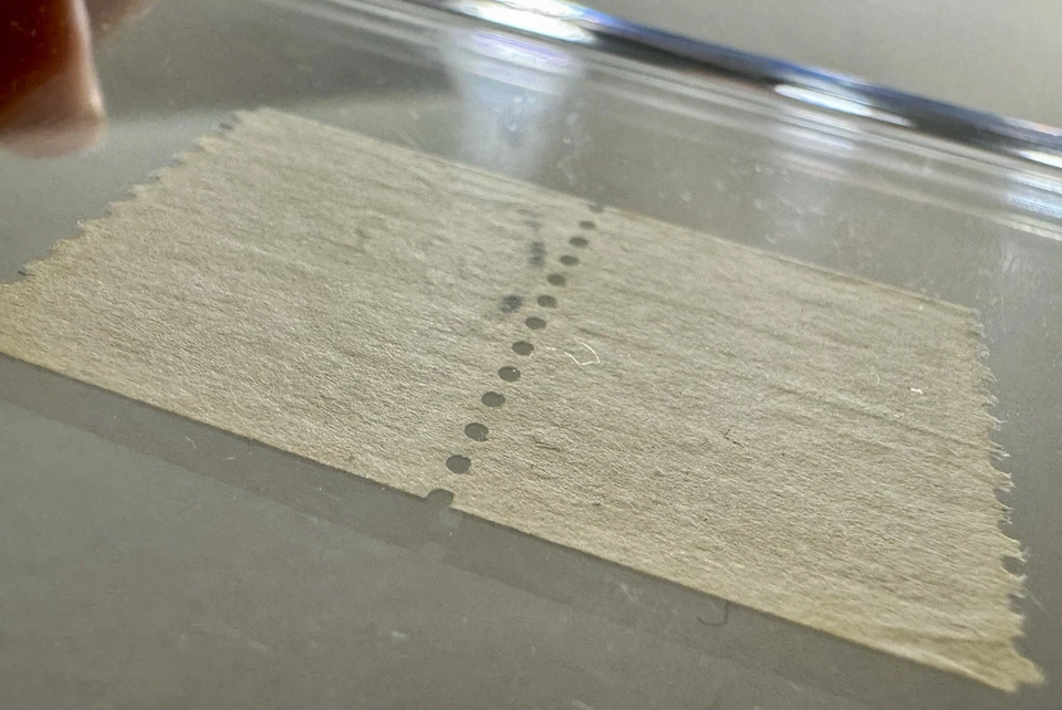 Sweden 1919 20ö Violet Pair Laid Paper Gustav V Rare ! Early Printing - Image 4 of 4