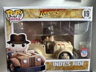 Funko Pop! Rides Indiana Jones INDY'S RIDE #19 NYCC Exclusive 2016