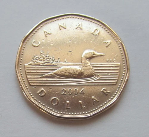 2004 CANADA 1 DOLLAR LOONIE  - combined shipping