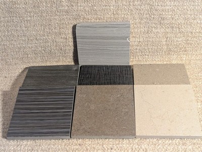 Daltile Porcelain Tile Set - 7 Assorted Color Samples for Creative Projects!