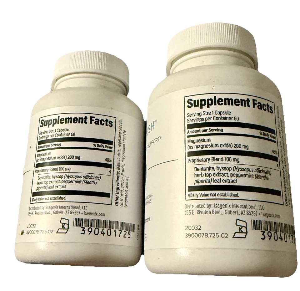 Isagenix IsaFlush 120 Cápsulas Soporte Digestivo Suave Exp 12/27 Envío Gratis Foto 2 de 4