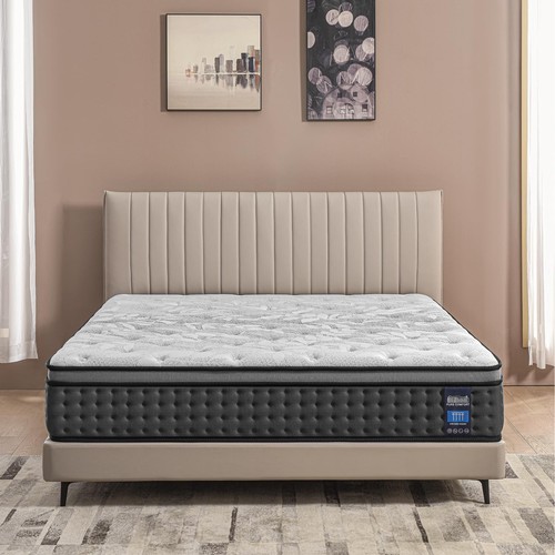Queen Mattress,10 Inch Hybrid Mattress with Gel Memory Foam, Individually Poc...