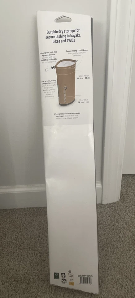 Sea to Summit Big River Dry Bag 65L Waterproof Heavy Duty  (Blue) new In Box - Image 2 of 4