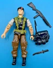 1988 Night Force Lt Falcon v2 Vintage Figure G.I. GI Joe 3.75 ARAH 100% Complete