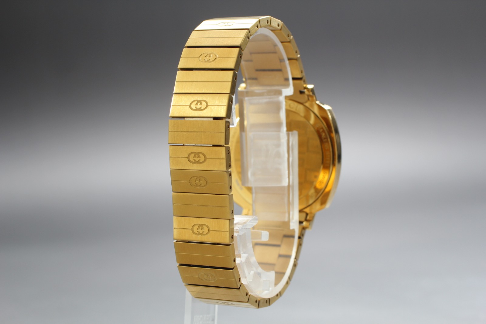 [MINT w/ Box] Gucci Grip YA157403 157.4 Gold Quartz Men's From JAPAN thumbnail 9