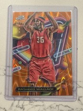 2023-24 Topps Cosmic Chrome orange Moon Refractor /25 Rasheed Wallace #42