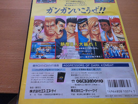 NEO GEO AES AGGRESSORS OF DARK KOMBAT TSUKAI GANGAN KOSHINKYOKU