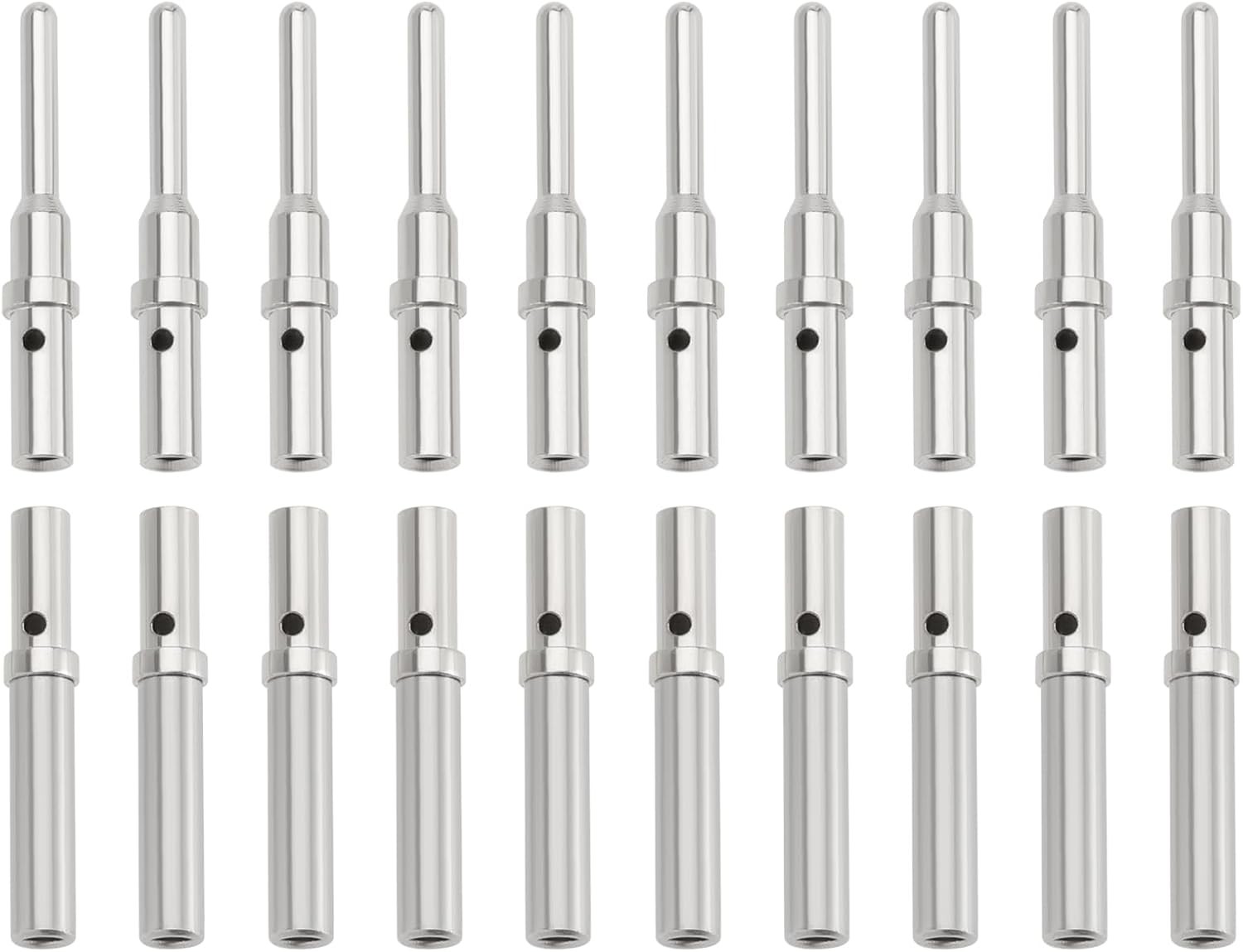 ECSiNG 10 Sets 16 Pin Electrical Wiring Crimp Terminal DT Terminals 0460-202-16