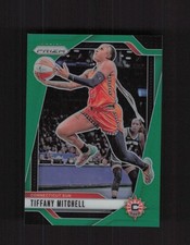 2024 Panini Prizm WNBA #57 Tiffany Mitchell Green Prizms