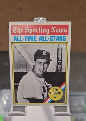 1976 Topps - The Sporting News AllTime All-Stars Ted Williams #347