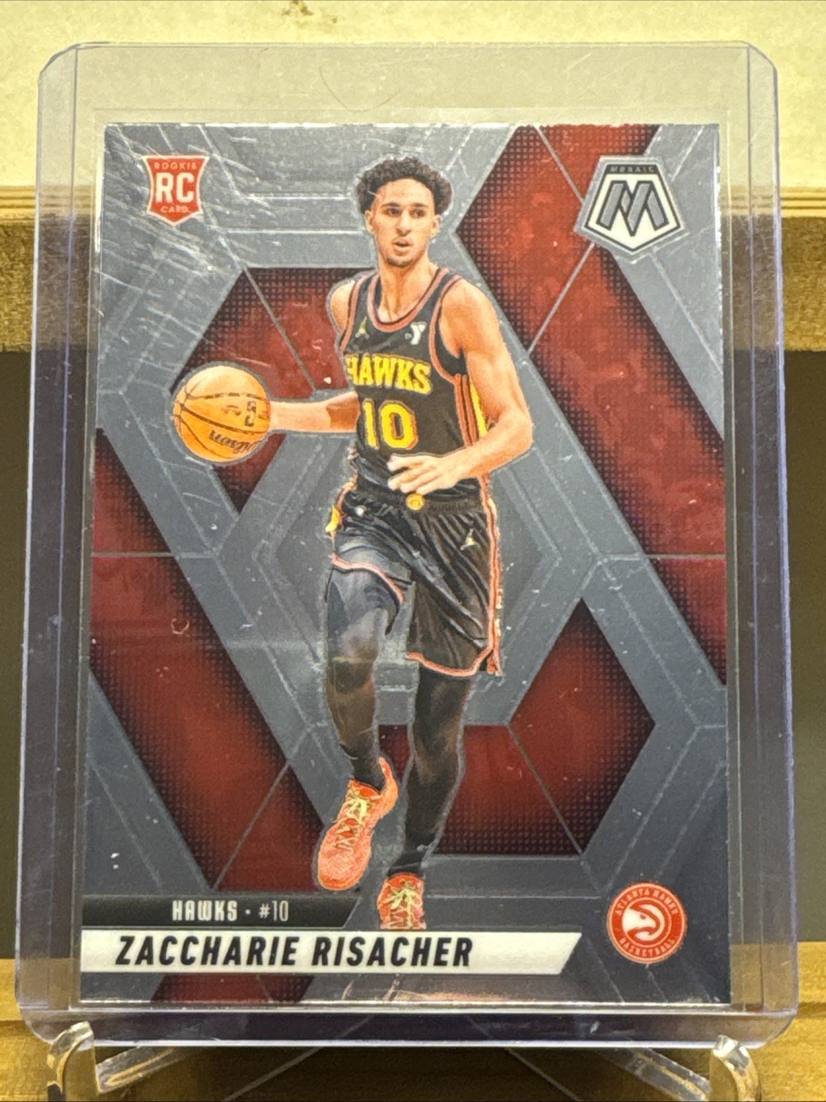 2024-25 Panini Mosaic Basketball Base Zaccharie Risacher RC #213