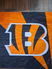 Banderín Cincinnati Bengals - Historia Del Equipo, Fieltro Suave, Tamaño 15x24 Pulgadas, Oficial