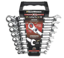 Gearwrench 85798 8-pc Xl Locking Flex Wrench Set Gearwrench 85798 8-pc Xl Locking Flex Wrench Set