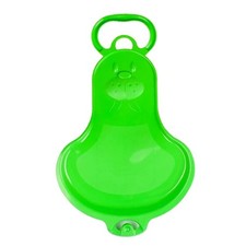 Winter Snow Sled Kids Sledge Sleigh Sledding for Grass Sand Skate Toboggan Green