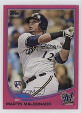 2013 Topps Pink 22/50 Martin Maldonado #628 6q5