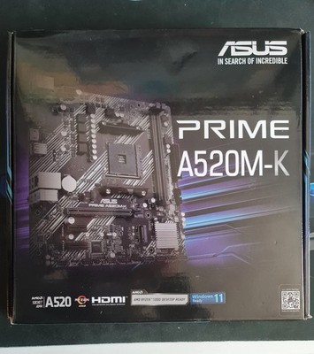 ASUS PRIME A520M-K, Mainboard, Sockel AM4
