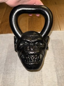 Onnit Primal Chimp 1 POOD (36 lbs) Cast Iron 18kg Ergonomic Handle Kettlebell