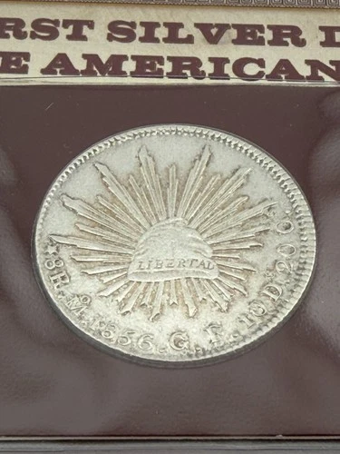 1856 Mexico 8 Reales — photo from the most recent tracked eBay sale
