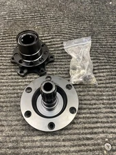 Aluminum 6 Hole Car Steering Wheel Quick Release Hub Adapter Boss Kit Black US