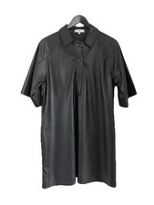 La Redoute Black Faux Leather/PU Dress, UK Size 12, Excellent Condition
