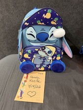 Sleepytime Stitch Loungefly Backpack Disney Lilo and Stitch
