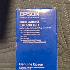 Epson ERC-38 B/R Black/Red Ribbon Cartridge for TM-U220 TM-U230 TM-U210AR