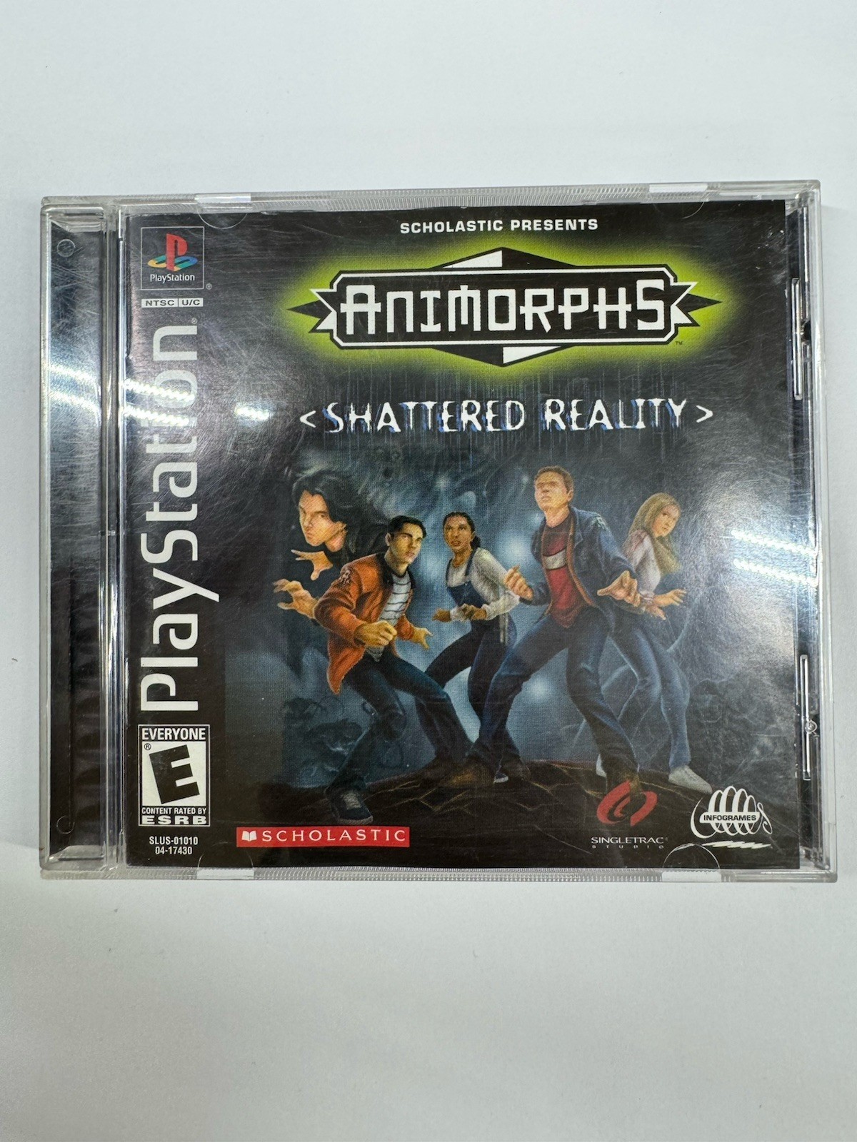 Animorphs: Shattered Reality (Sony PlayStation 1, PS1, 2000) CIB