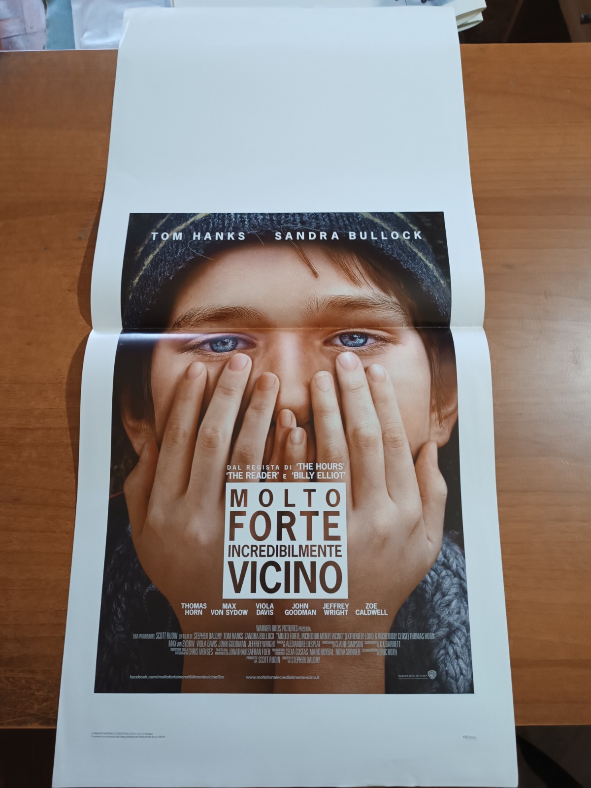 Locandina originale film Molto forte, incredibilmente vicino (2012) - Regia di Stephen Daldry