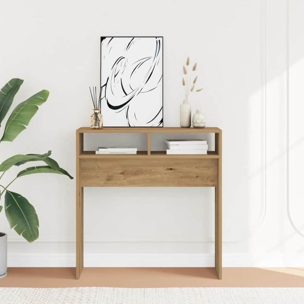 Konsolentisch Artisan-Eiche 78X30X80 Cm Holzwerkstoff-image