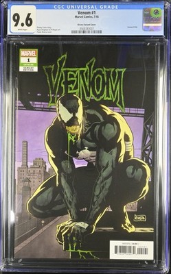 Venom #1 Paolo Rivera 1:25 Ratio Rivera Variant CGC 9.6 NM+ Donny Cates Story