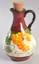 Certified International Botanical Fruit Oil Jar & Cork Stopper 10607981