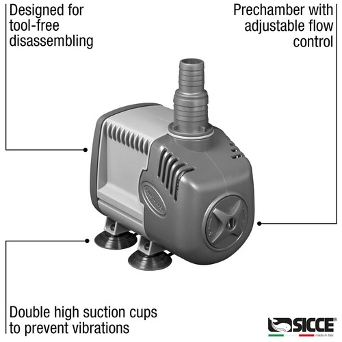 Syncra Silent 1.5 Multifunction 357 GPH Submersible Water Pump | Italian Made... - Picture 5 of 9