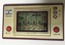 ebay® Auktion 306982520145 | Nintendo Game & Watch Chef FP-24 Wide Screen Vintage getestet funktioniert Thumbnail of ebay® auction 306982520145 | Nintendo Game & Watch Chef FP-24 Wide Screen Vintage getestet funktioniert
