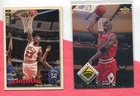MICHAEL JORDAN CHICAGO BULLS UPPER DECK NBA 2 BASKETBALL CARD LOT