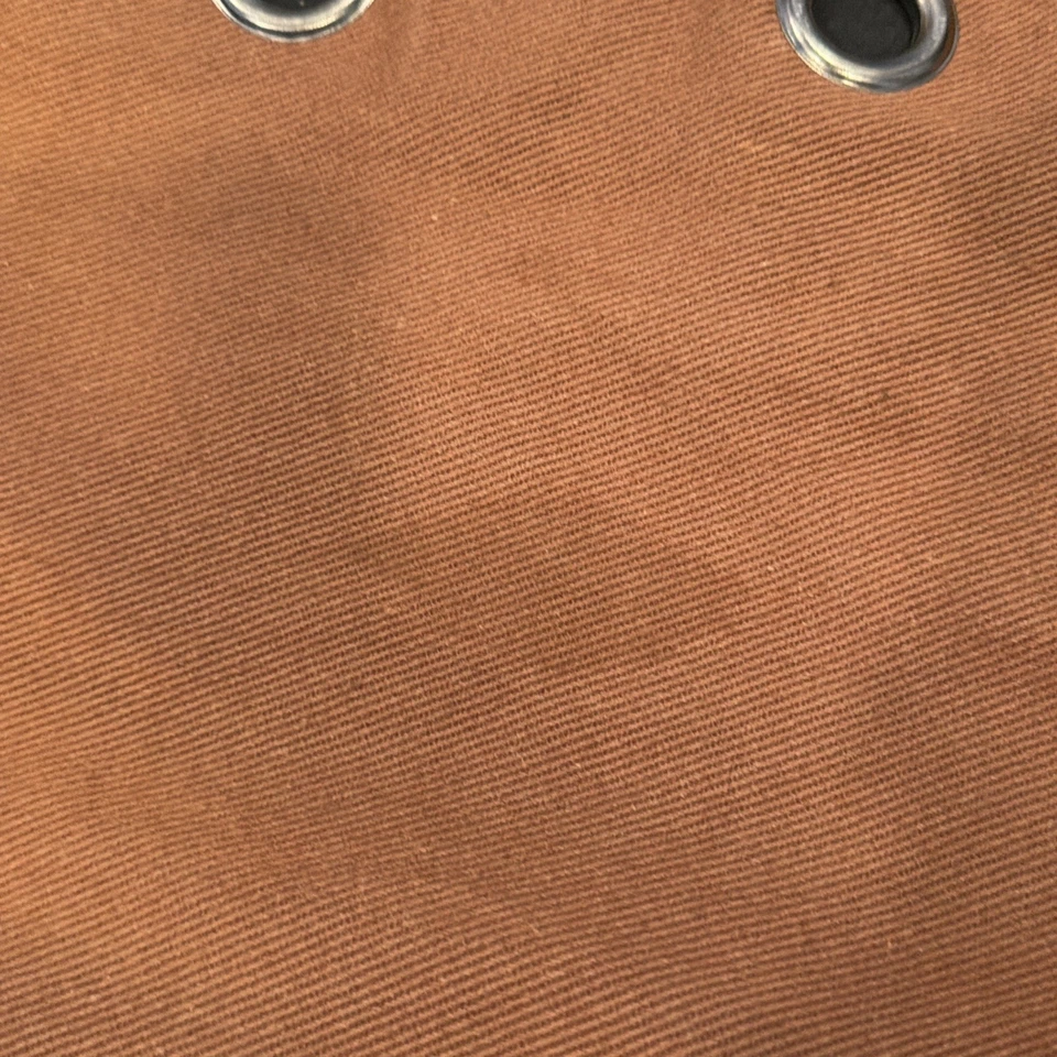 Manduka Yoga Mat Bag Carrier Ventilated Grommet Fabric Zip Shoulder Brown Sling - Image 4 of 4