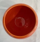 Vintage Fiesta Ware Covered Marmalade Jar In Red With Holder