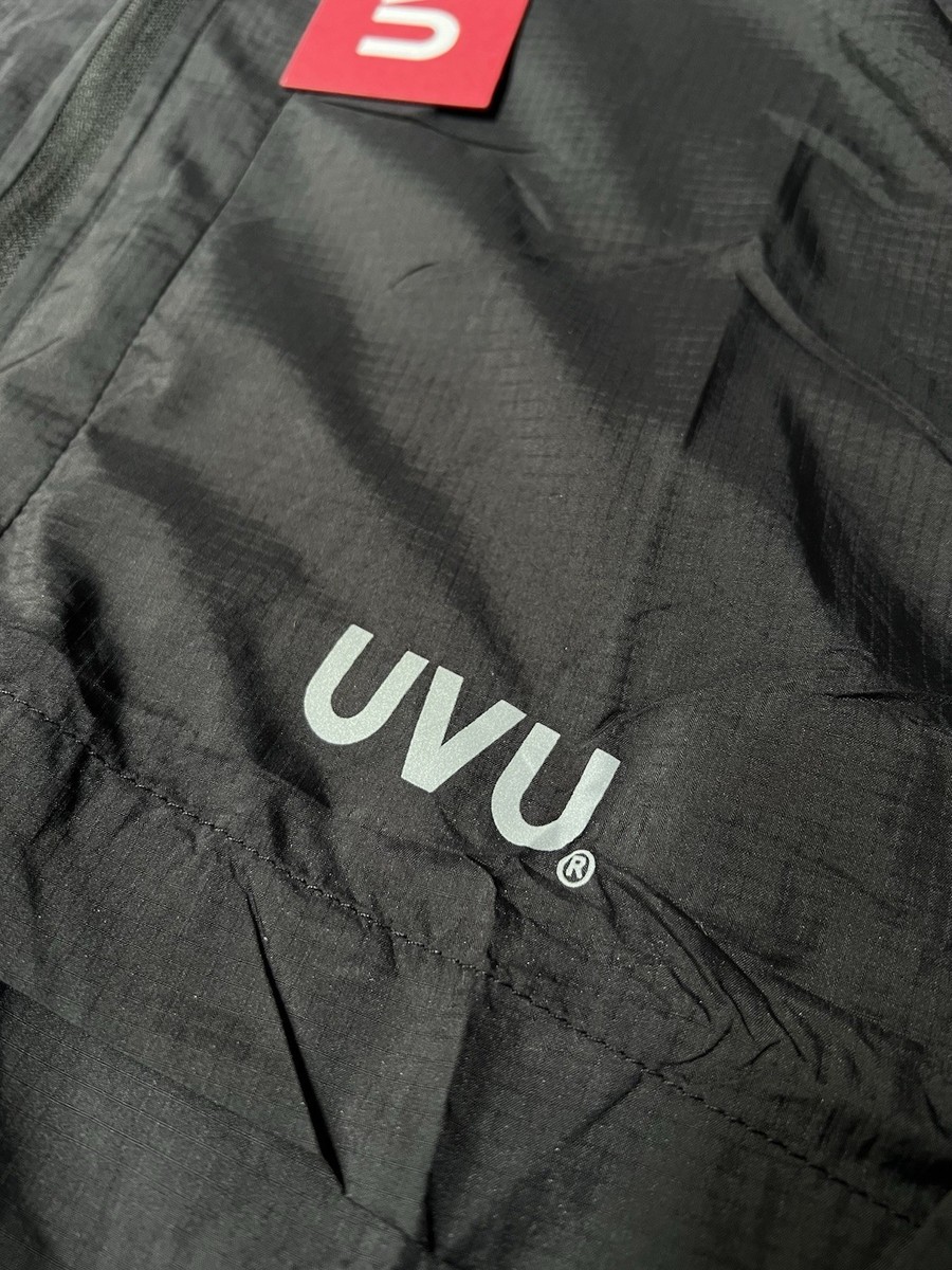 UVU Club Running Ultralight Windbreaker Black Techwear Nylon