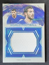 Theo Hernandez 2026 Futera Incredible World Football Jersey Blue /09 #WF08