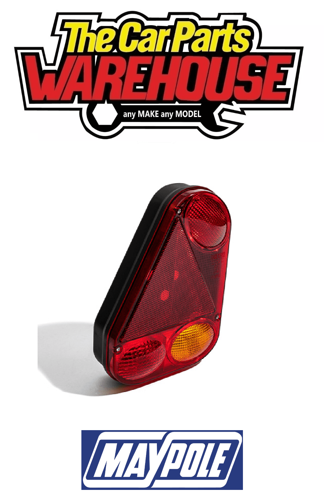 Maypole 7709BL Radex 5+4 Pin Left Hand Vertical Rear Combination Lamp 2900